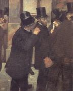 Edgar Degas Portrait at the Stock Exchange (nn020 china oil painting reproduction